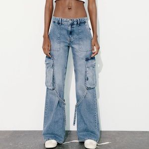 Zara TRF Cargo Jeans